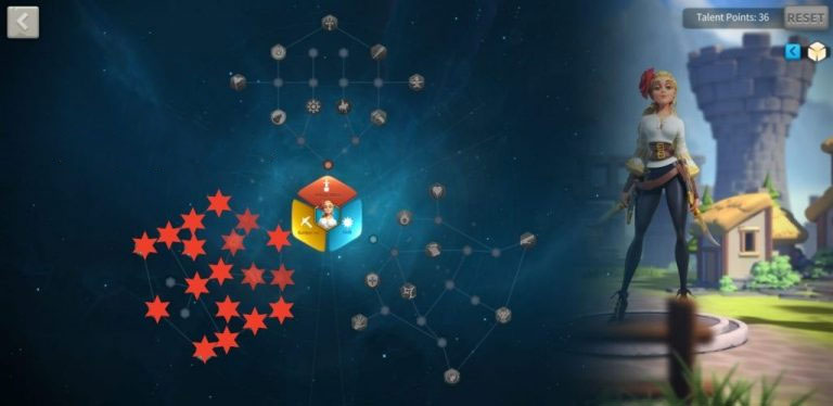 Build bảng tài năng Sarka ROK