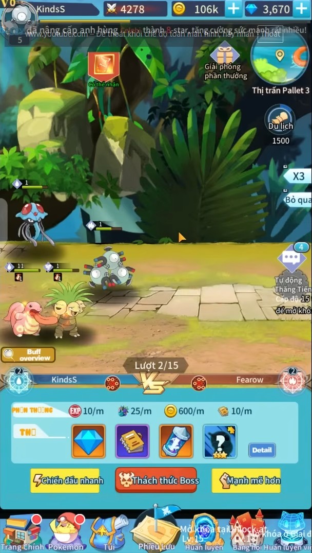 Pokémon Wonders Journey Việt Hóa