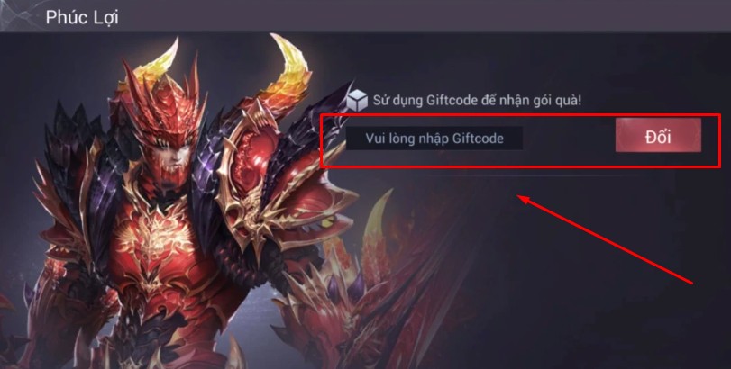 Cách nhập Code MU Hồng Hoả Đao