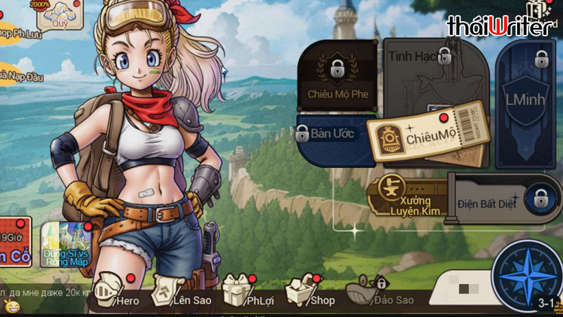 Điểm nổi bật của Lữ Khách Đại Lục Idle RPG