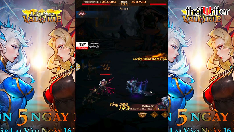 Những điểm nổi bật của Liên Minh Valkyrie
