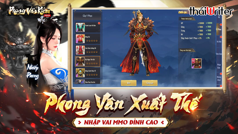 Phong Vân Kiếm Origin - Tuyệt phẩm MMORPG