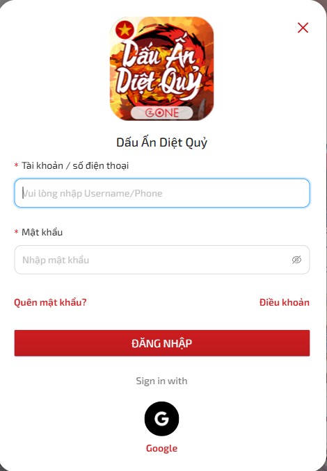 Cách nhập Code Dấu Ấn Diệt Quỷ