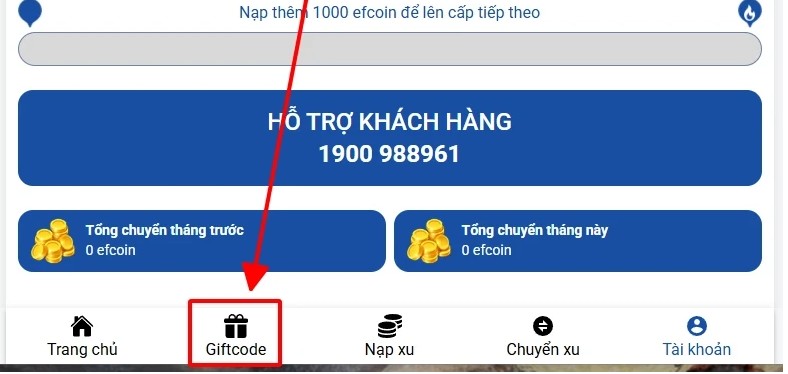 Cách nhập Code Kundun Chúa Tể Bóng Tối
