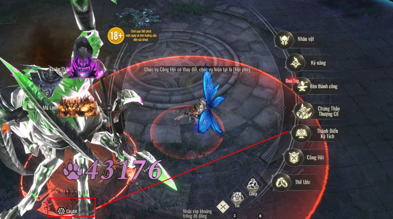 Cách nhập Code Lost Era Ma Vực Thần Đồ