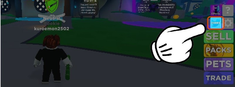 Cách nhập Code Ninja Legends