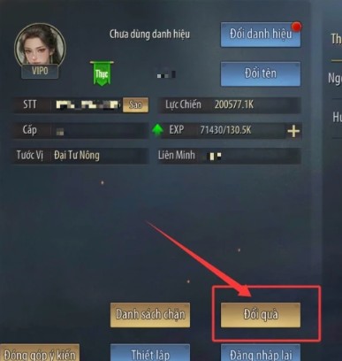 Cách nhập Code Thao Túng Tam Quốc