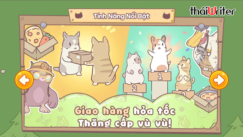 Điểm nổi bật của Cats & Soup Fluffy Town