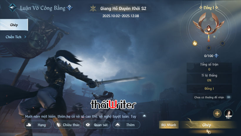 Luận Võ Công Bằng Nghịch Thủy Hàn