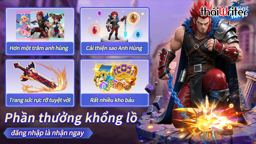 Tính năng nổi bật game Anh Hùng Hội Tụ