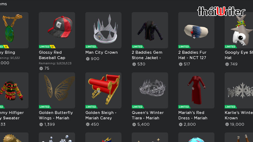 Tổng quan UGC Limited trong Roblox
