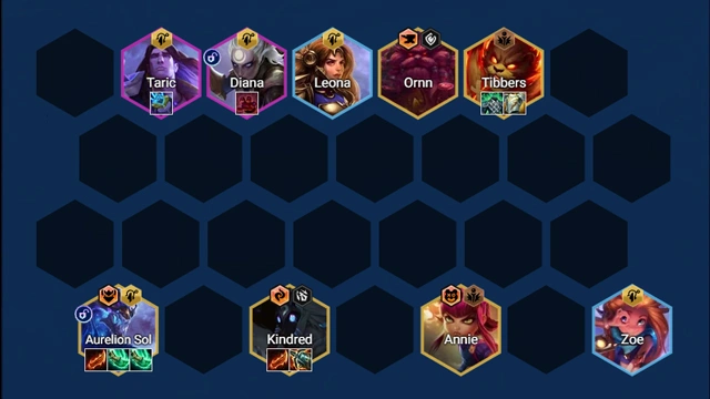 Đội hình Aurelion Sol Targon cuối trận