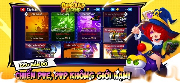các bản đồ trong vua tọa độ