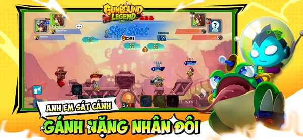 chiến đấu đồng đội trong vua tọa độ
