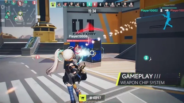đấu súng trong Girls’ Frontline: Fire Control