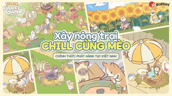 phần giới thiệu Cats & Soup Fluffy Town
